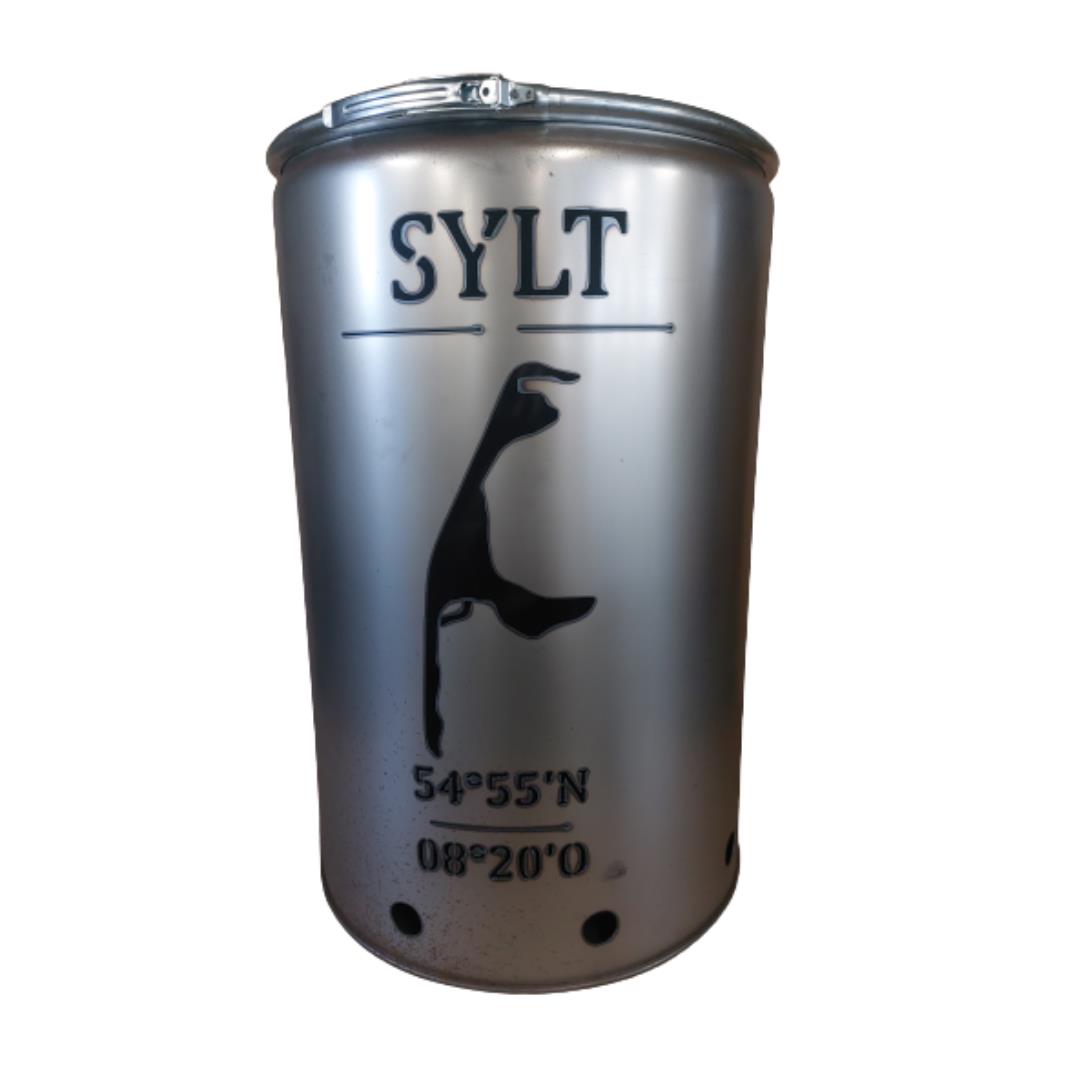 Feuertonne Sylt, 200 Liter