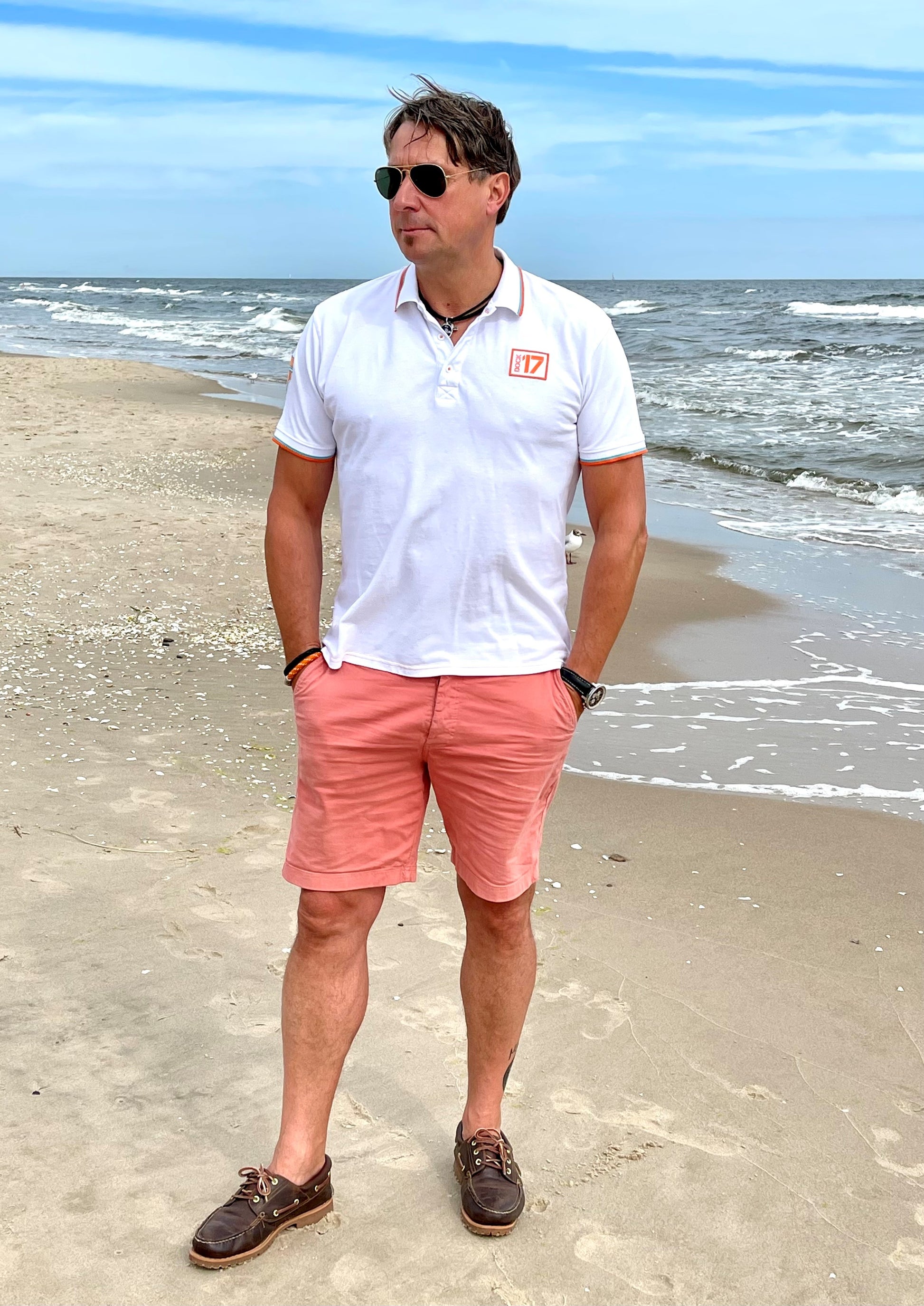 DOCK17 - Poloshirt Sylt Herren, versch, Varianten