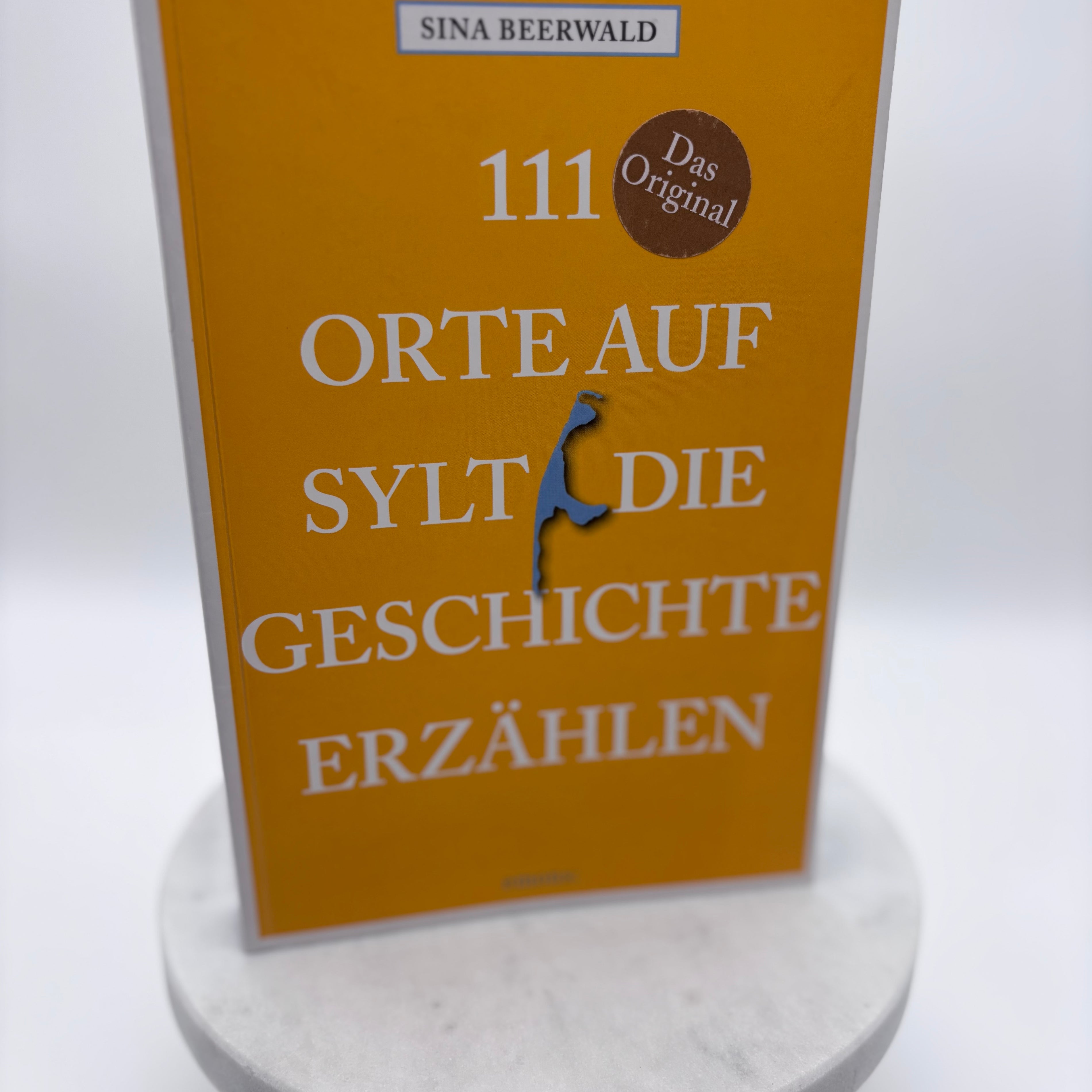 Buch "111 Orte auf Sylt die Geschichte erzählen", handsigniert + Autogrammkarte, Sina Beerwald