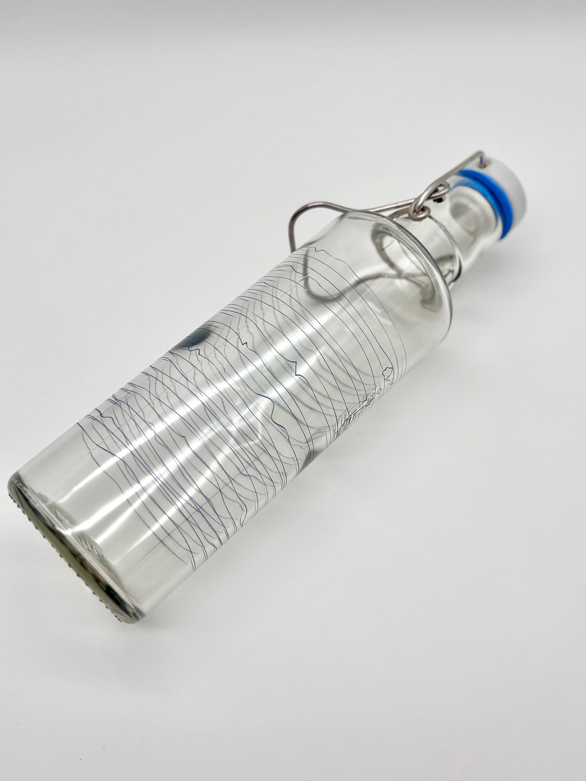 Trinkflasche "Soulbottle - Schiff", 0,6 Liter, Glas