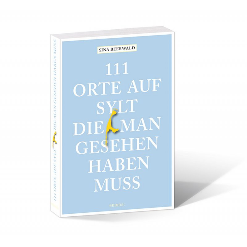 Buch "111 Orte auf Sylt die man gesehen haben muss", handsigniert + Autogrammkarte, Sina Beerwald