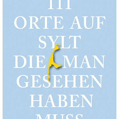 Buch "111 Orte auf Sylt die man gesehen haben muss", handsigniert + Autogrammkarte, Sina Beerwald