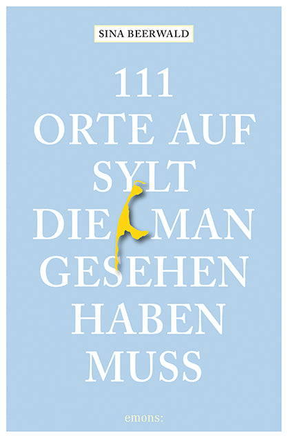 Buch "111 Orte auf Sylt die man gesehen haben muss", handsigniert + Autogrammkarte, Sina Beerwald