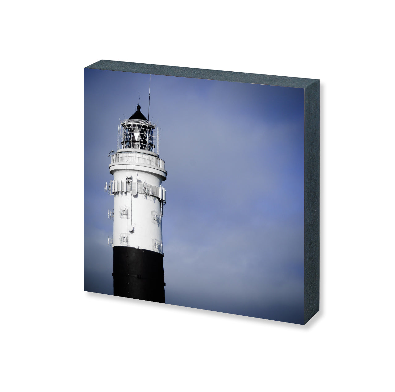 Sylt-Fotoquadrat "Leuchtturm Kampen", versch. Größen