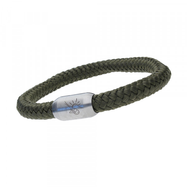 Armband "Büsum" aus Segeltau (8 mm), versch. Farben